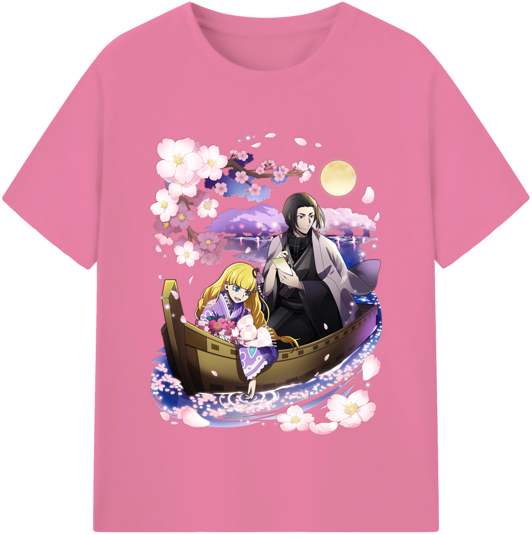 （画像用） 文豪ストレイドッグス Bungo Stray Dogs 綿100％半袖Tシャツ（フロントプリント）